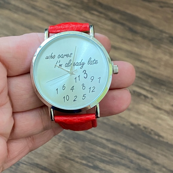 Stainless steel back watches in Genuine leather - Picture 2 of 13